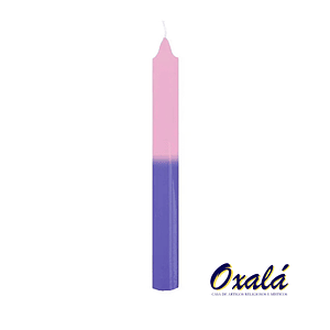 Vela Palito Rosa e Azul 10 Unidades