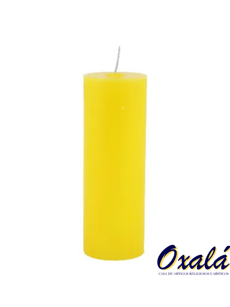 Vela 7 dias Amarela  1