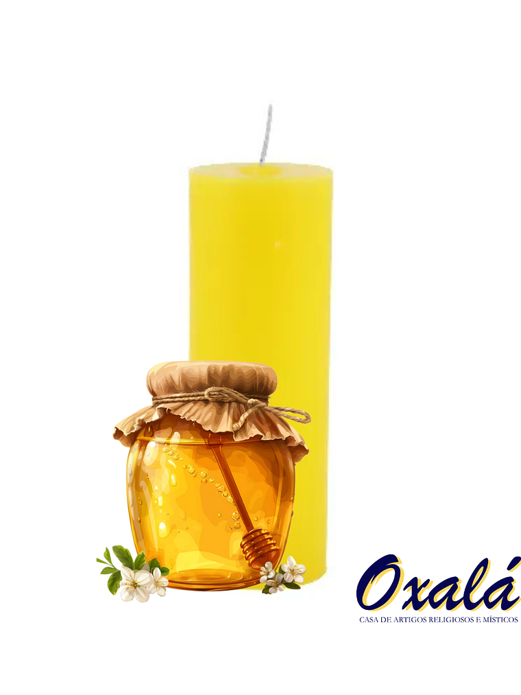 Vela 7 dias Mel 1