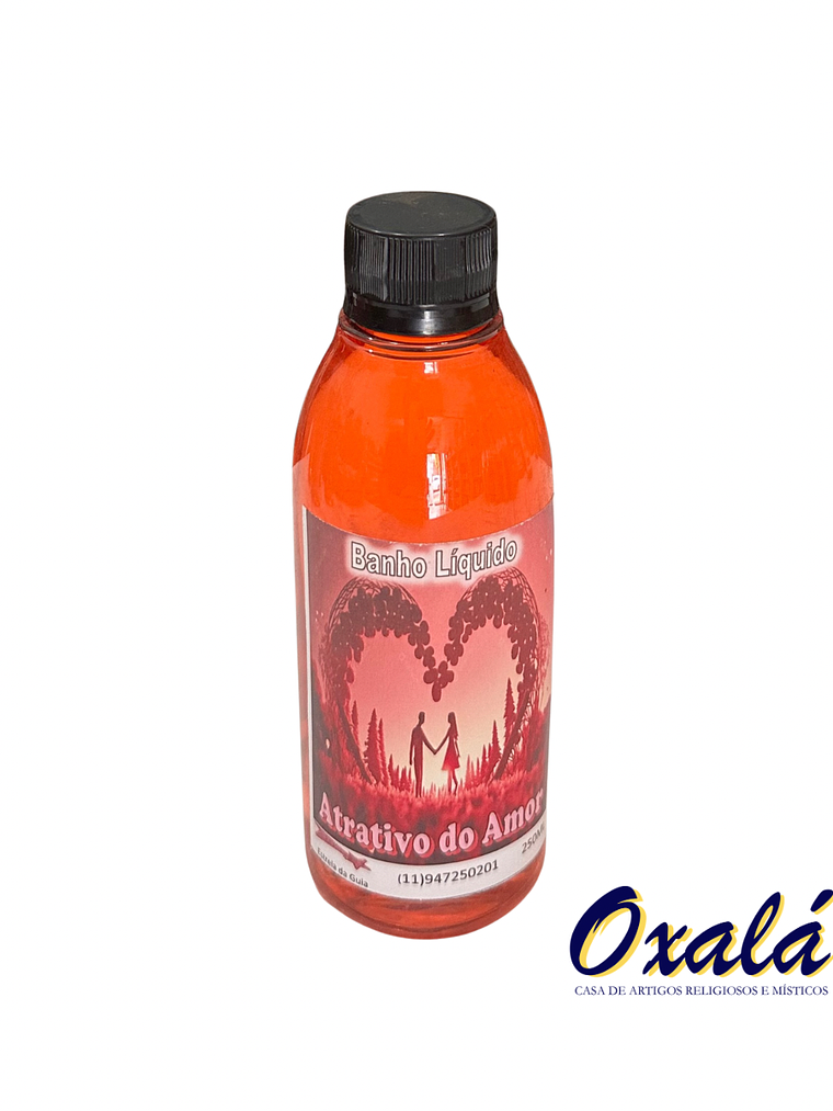 Banho Líquido Atrativos do Amor 250ml 1