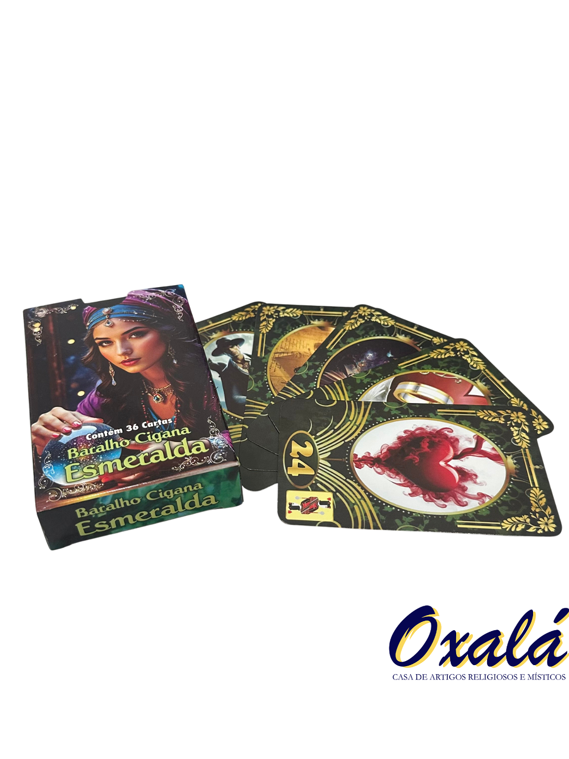 Baralho Tarot Cigana Esmeralda 1