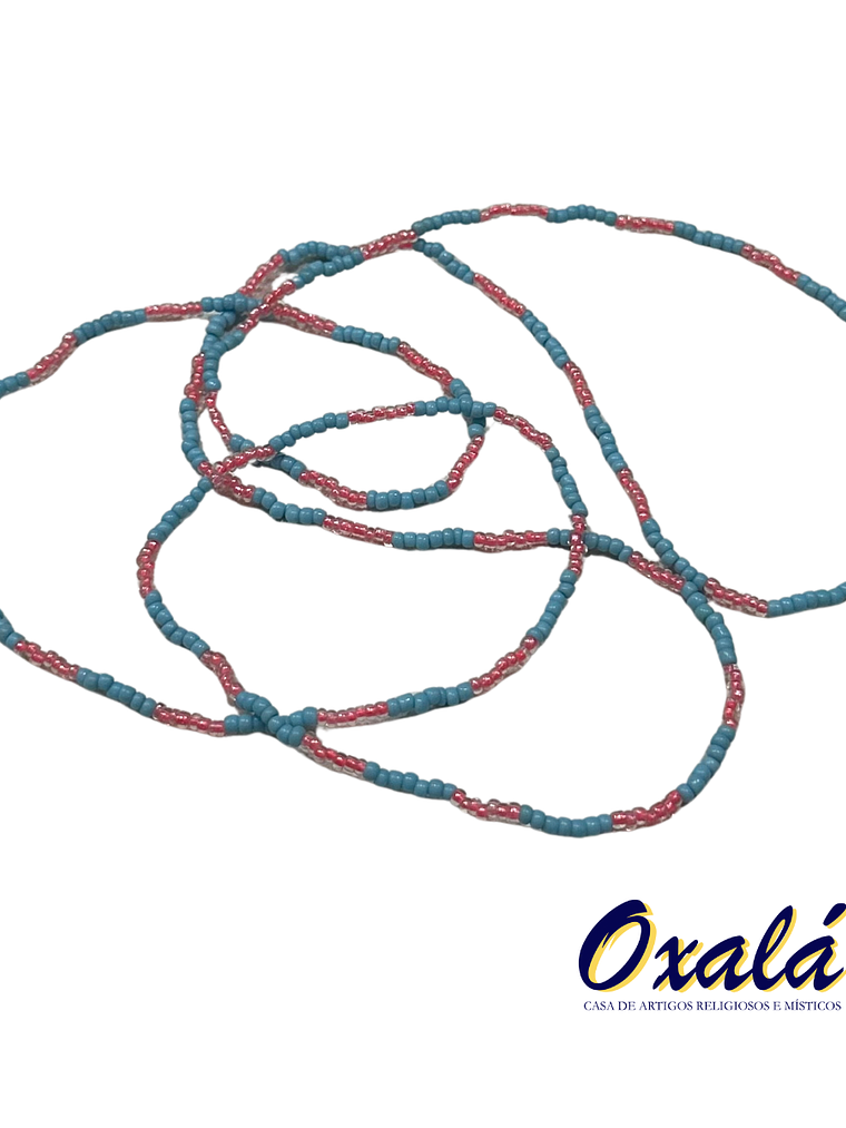 Guia Miçanga Rosa e Azul  2