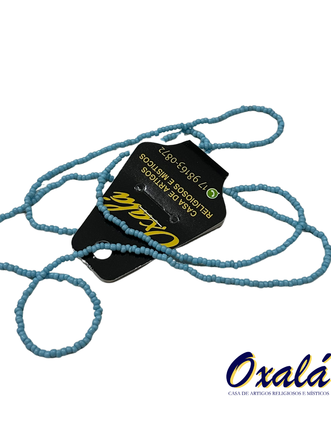 Guia Miçanga Azul Claro 1