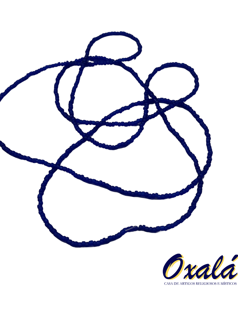 Guia Miçanga Azul Escuro 1