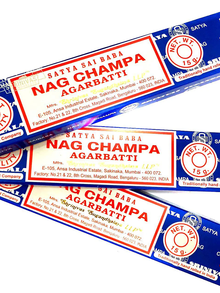 Incenso Nag Champa Agarbatti 1