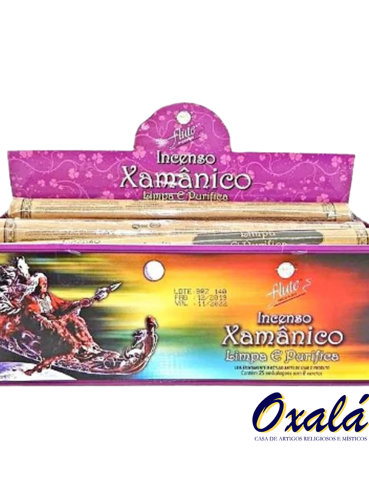 Incenso Xamânico Limpa e Purifica 1