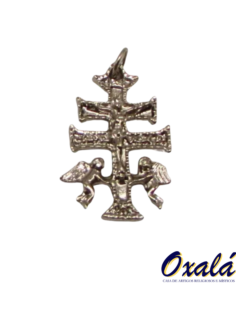 Cruz de Caravaca prata 4.5cm 1