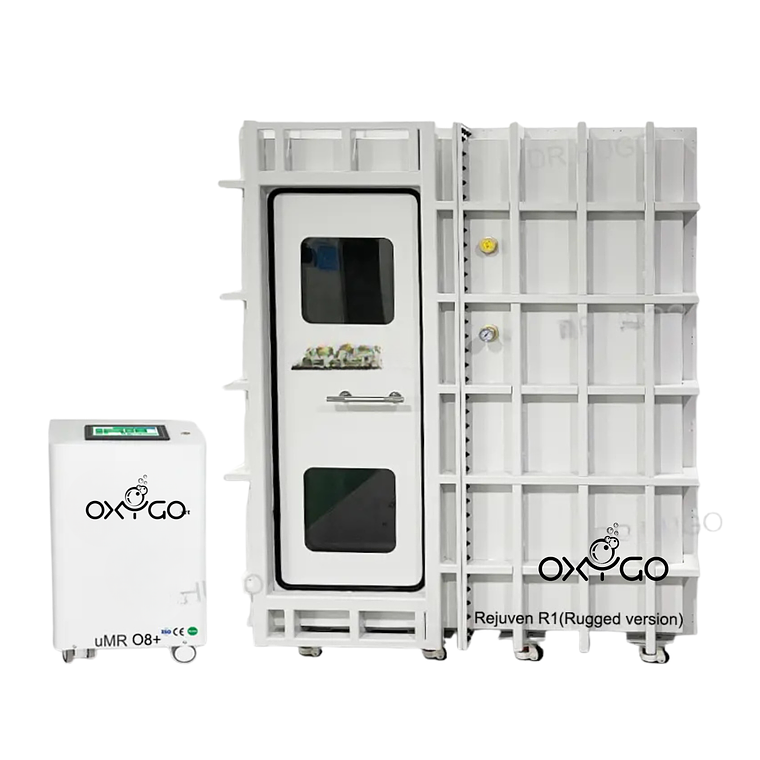 Cámara HBOT 2ATA Rejuven R1 – Versión Robusta para Terapia de Oxígeno 1