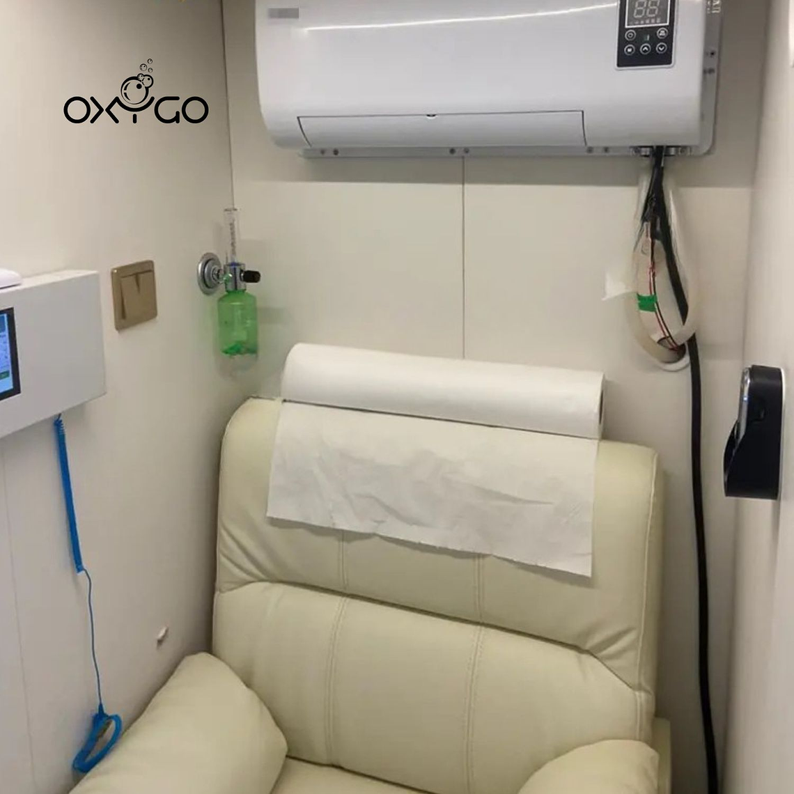 Cámara de Oxígeno Hiperbárico uDR C3 Mini – Cabina Rígida para 1 Persona 4