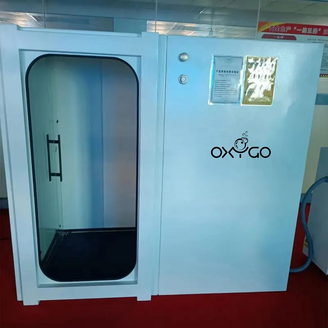 Cámara Hiperbárica de Oxígeno uDR C2 para 1–2 Personas – Cabina de Cuerpo Ancho Premium 4