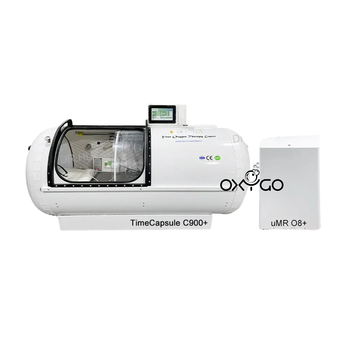 Cámara Hiperbárica Rígida TimeCapsule C900+ – Cápsula 2 ATA con Concentrador de Oxígeno uMR O8+ 1