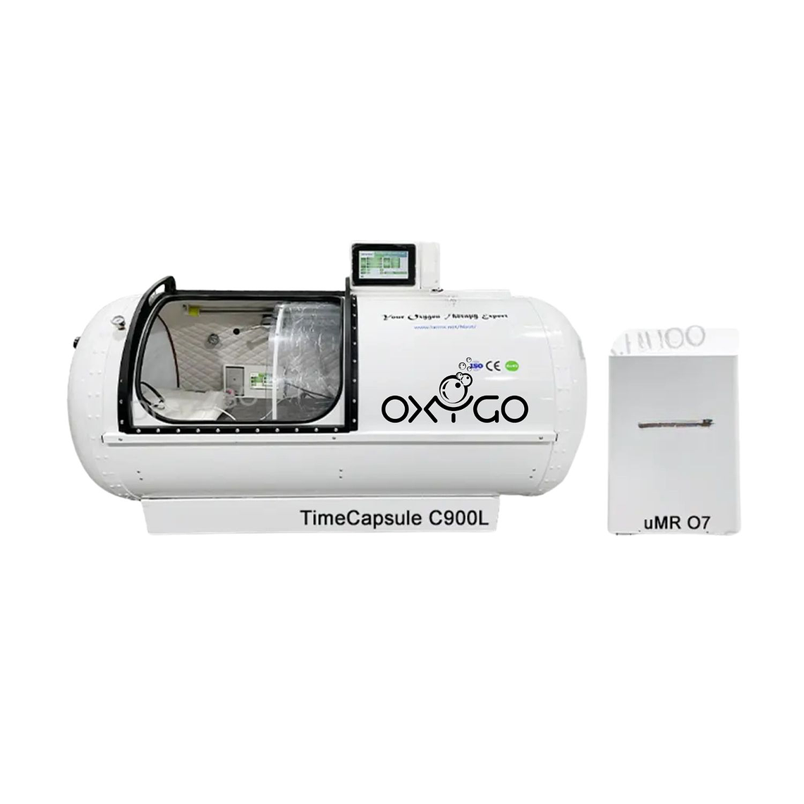 Cámara Hiperbárica Rígida TimeCapsule C900L 1.1 ATA con Concentrador de Oxígeno 10L 1