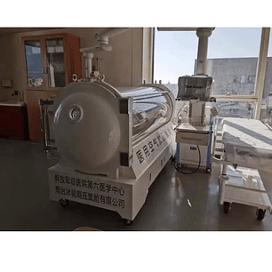 Cámara Hiperbárica Transparente uDR D1 1.5–3 ATA | Modelo Profesional para Hospital y UCI