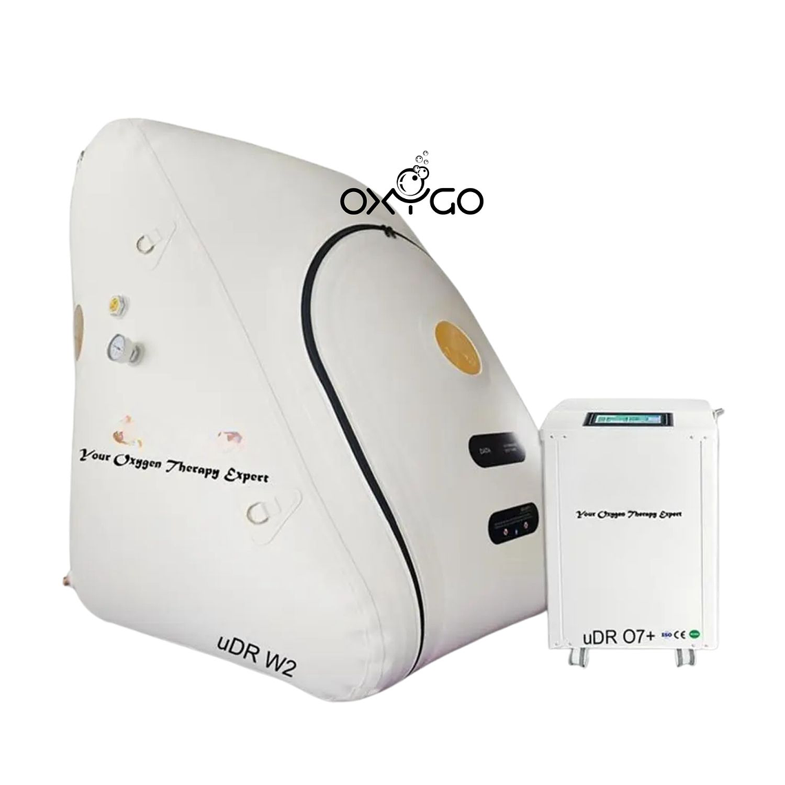 Cámara Hiperbárica uDR W2 para Silla de Ruedas | Acceso Fácil + Concentrador 10L 1
