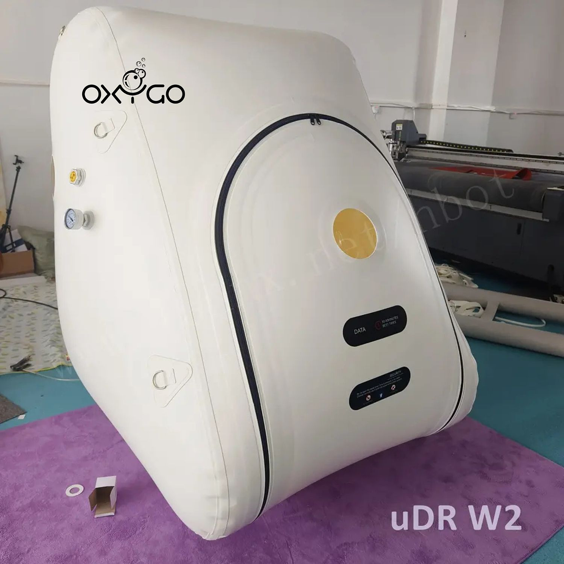 Cámara Hiperbárica uDR W2 para Silla de Ruedas | Acceso Fácil + Concentrador 10L 3