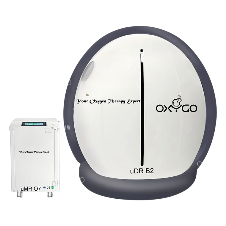 Cámara Hiperbárica uDR B2 de Cuerpo Blando Tipo Bola con Concentrador de Oxígeno 10L uMR O7 1