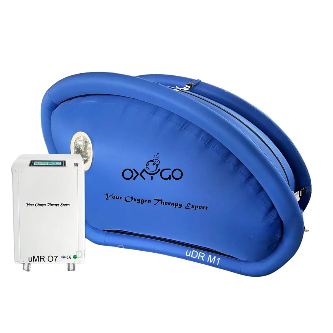 Cámara Hiperbárica uDR M1 de Cuerpo Blando Tipo Mango con Concentrador de Oxígeno 10L uMR O7 5