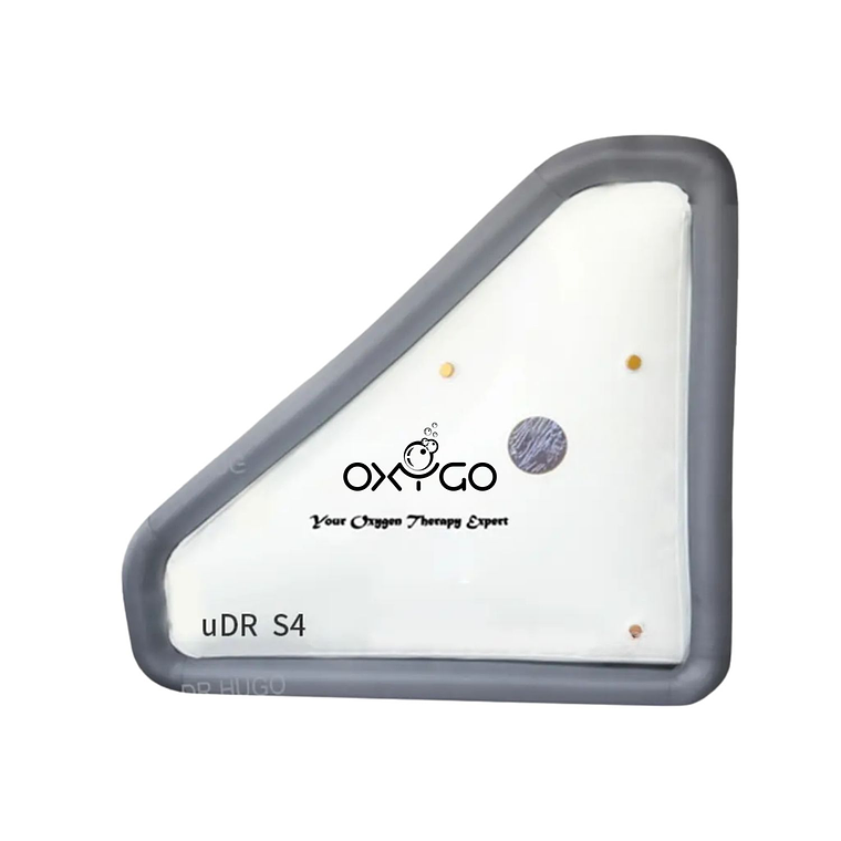 Cámara Hiperbárica uDR S4 de Cuerpo Blando Estilo Trapezoidal con Concentrador de Oxígeno 10L uMR O7 3