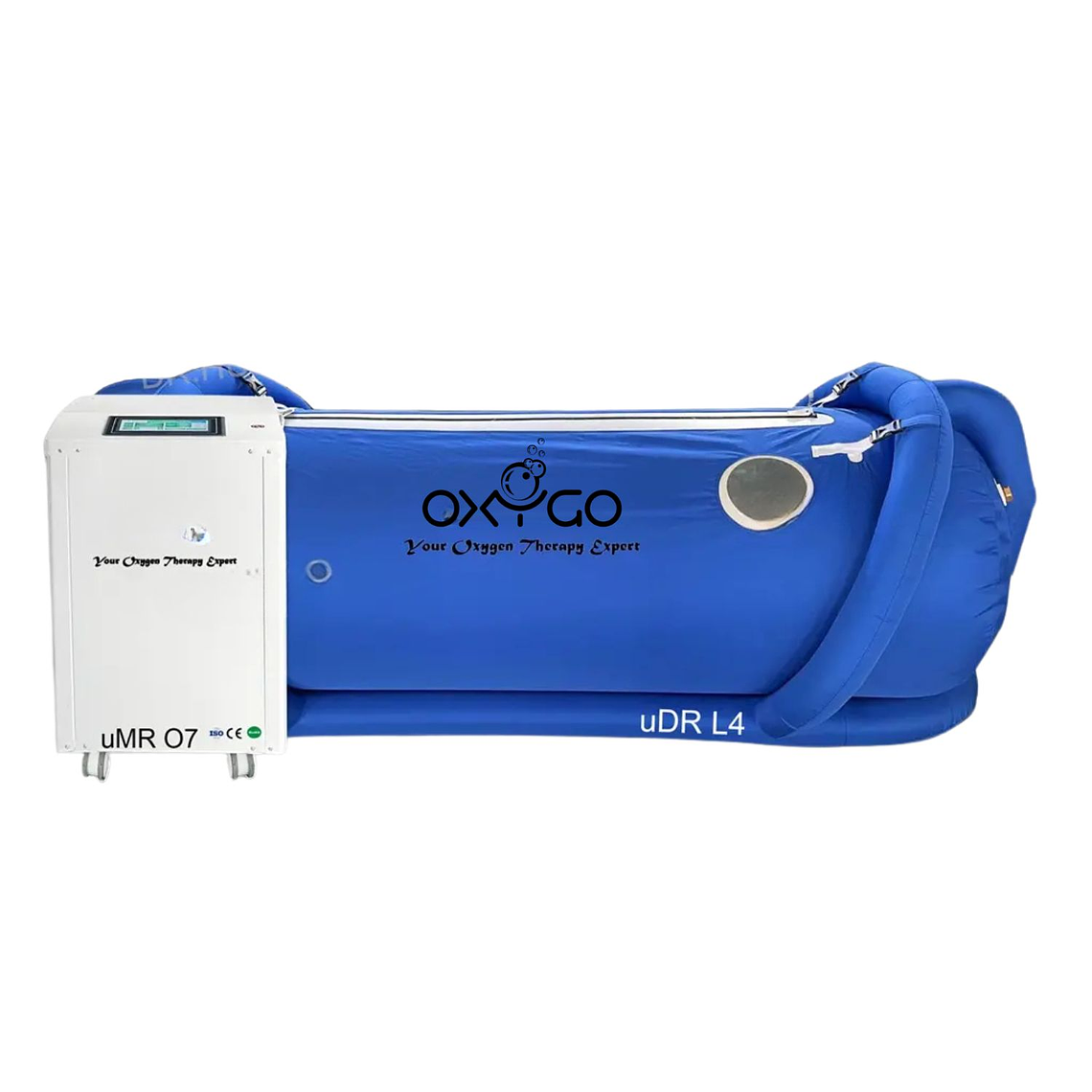 Cámara Hiperbárica uDR L4 de Cuerpo Blando con Concentrador de Oxígeno uMR O7 – Modelo Cápsula para Uso en Casa y Clínicas 4