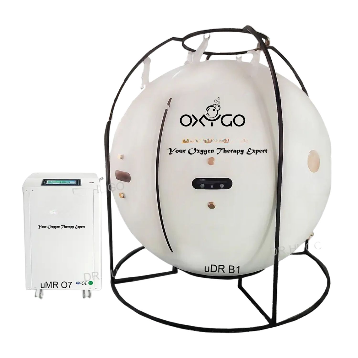 Cámara Hiperbárica uDR B1 de Cuerpo Blando en Forma de Bola con Concentrador de Oxígeno uMR O7 – Gran Espacio Interior 1