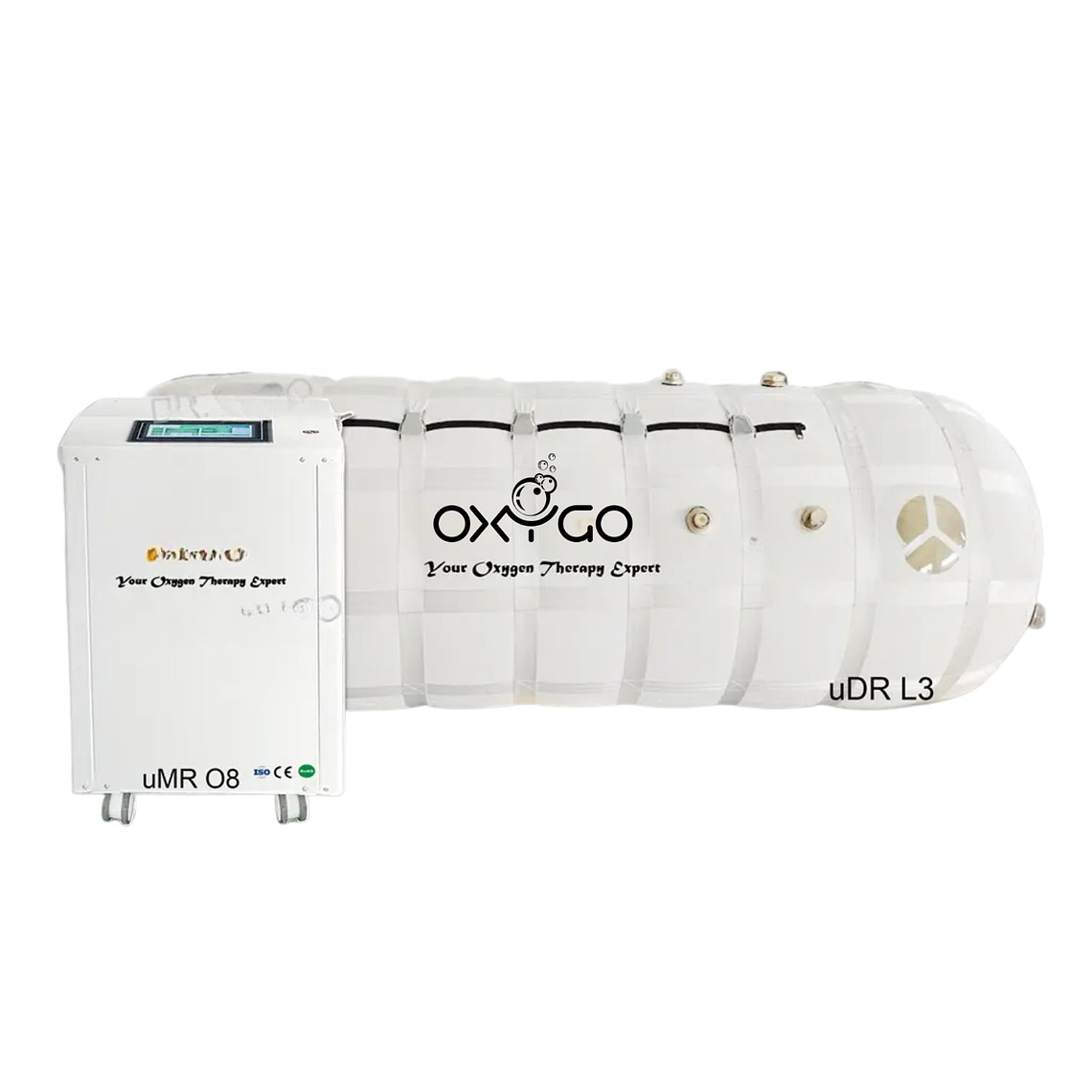 Cámara Hiperbárica 2ATA uDR L3 con Concentrador de Oxígeno 15L uMR O8 1