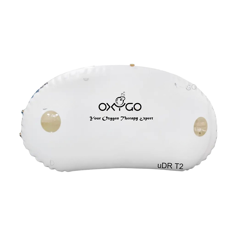 Cámara Hiperbárica uDR T2 Tipo Huevo para 1 Persona con Concentrador de Oxígeno 10L uMR O7 3