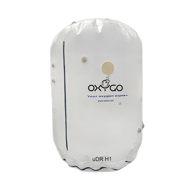Cámara Hiperbárica Portátil uDR H1 Tipo Sentado para 2 Personas + Concentrador de Oxígeno uMR O7 3