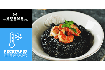 ¡Olé!: Arroz caldoso con tinta de calamar