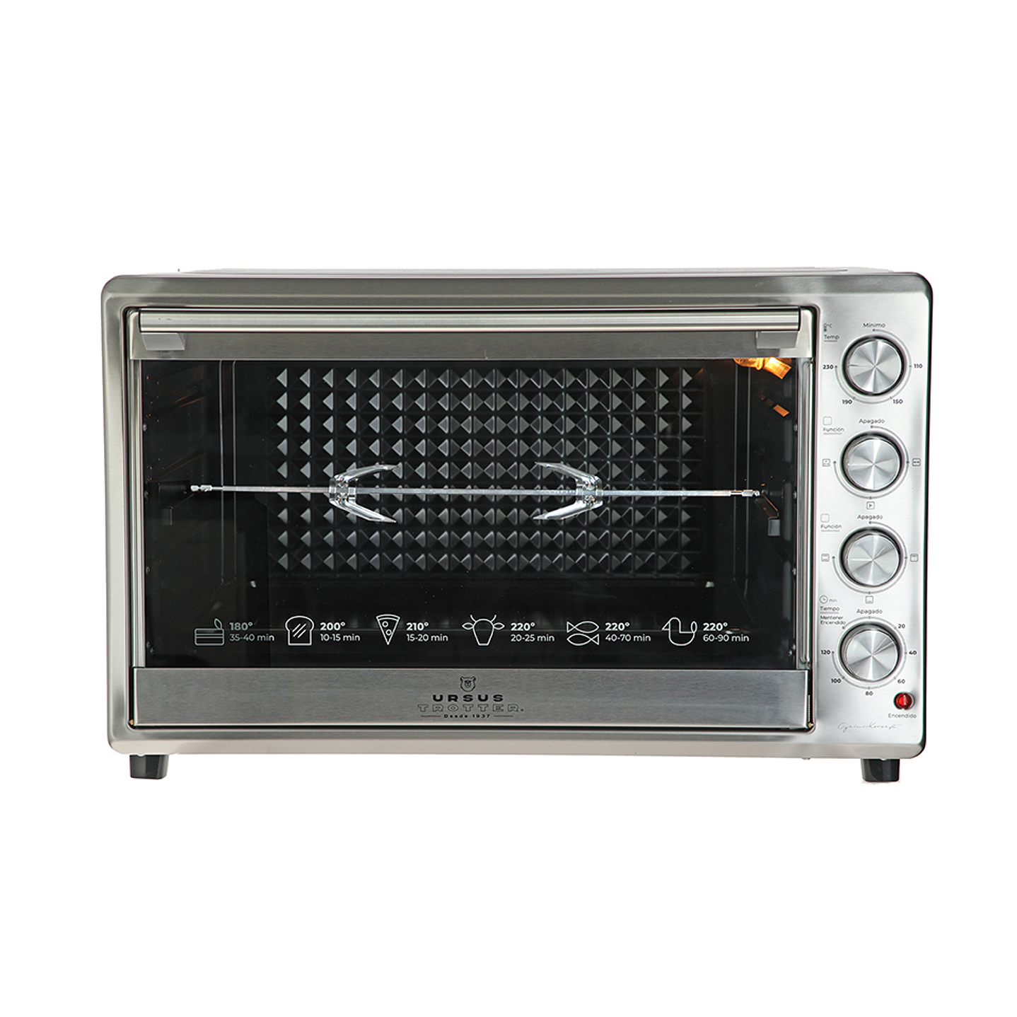  Horno Eléctrico Ursus Trotter UT-BACKOFEN PRO-I 100L 5