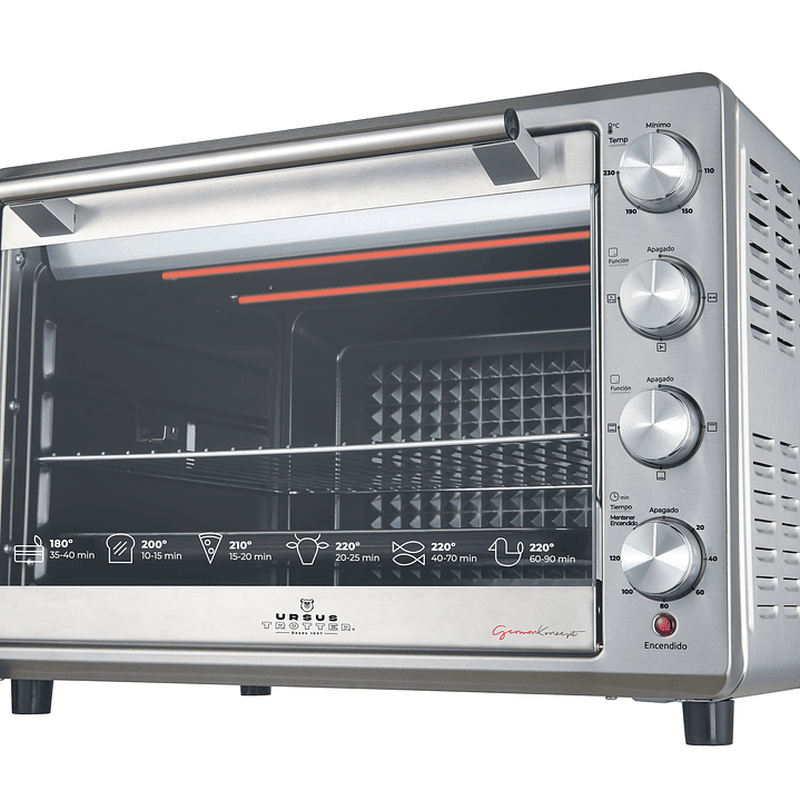  Horno Eléctrico Ursus Trotter UT-BACKOFEN PRO-I 80L 1