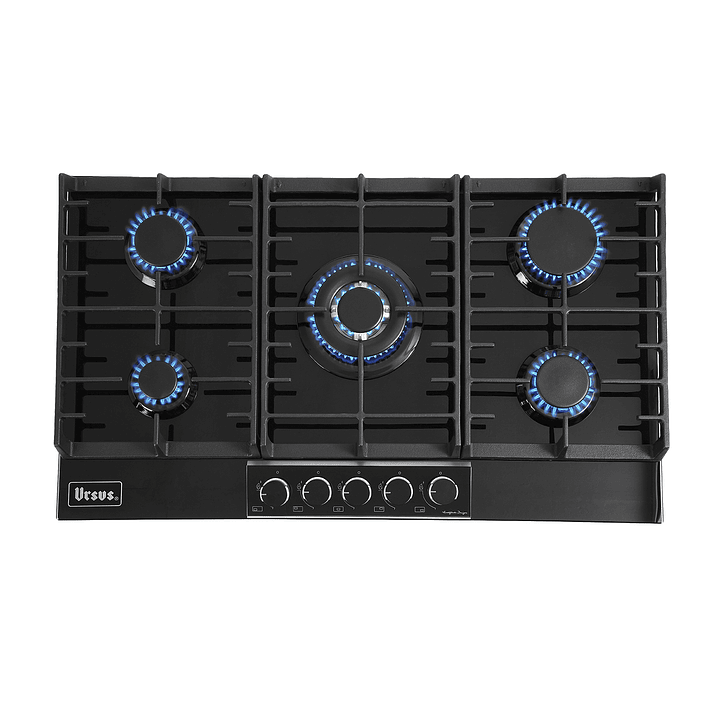 Encimera 5 Quemadores Gas Licuado Ursus Trotter Avantgarde GG-90T 1
