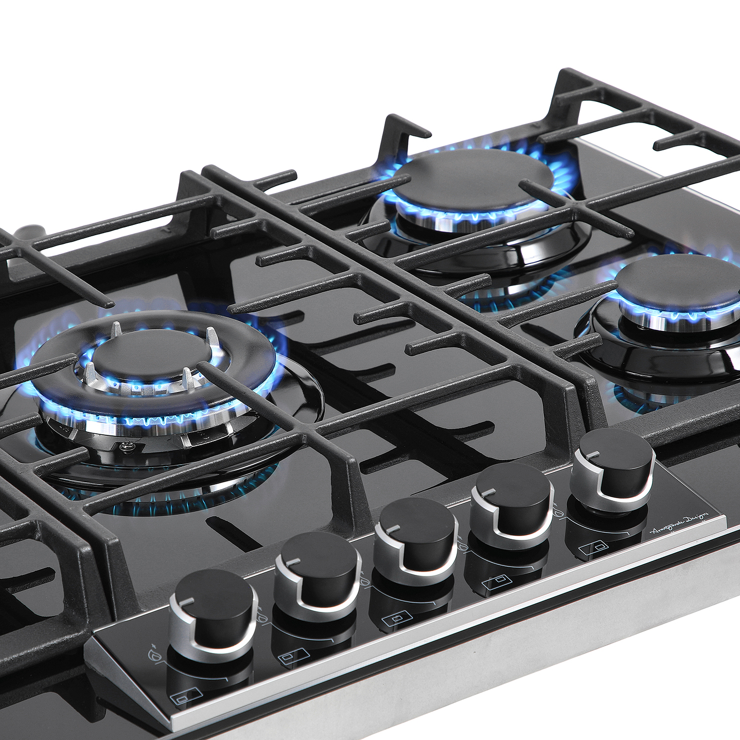 Encimera 5 Quemadores Gas Licuado Ursus Trotter Avantgarde GG-90T 4