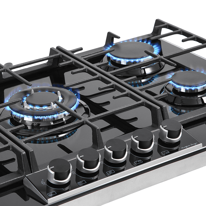 Encimera 5 Quemadores Gas Licuado Ursus Trotter Avantgarde GG-90T 4