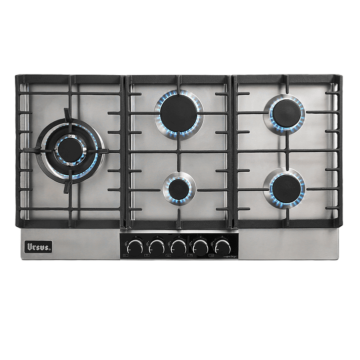 Encimera 5 Quemadores Gas Natural Ursus Trotter Avantgarde GLS-90T 1