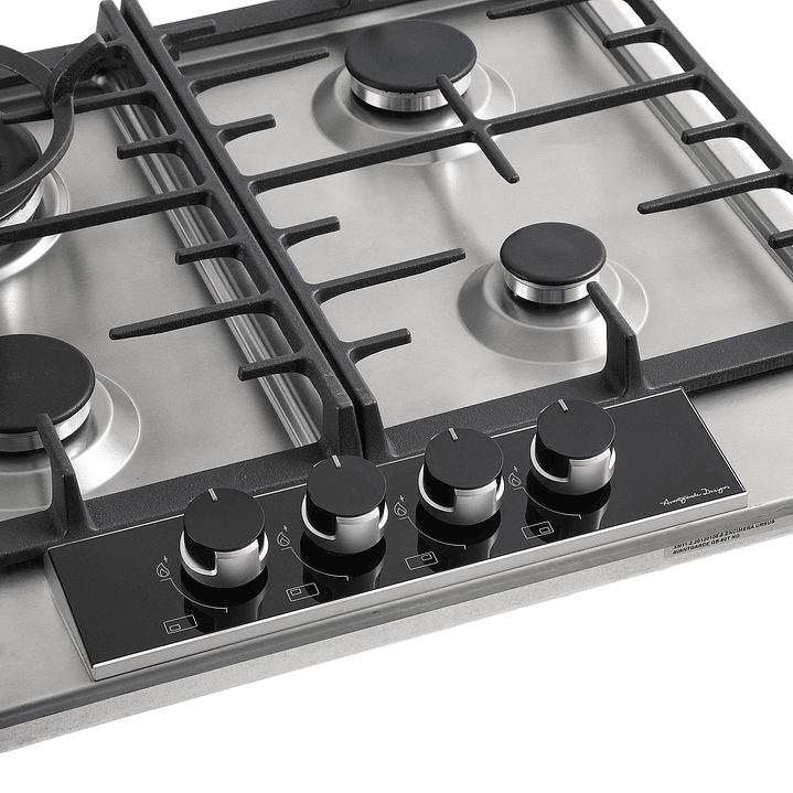 Encimera 4 Quemadores Gas Natural Ursus Trotter Avantgarde GS-60T 5