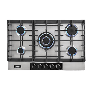 Encimera 5 Quemadores Gas Natural Ursus Trotter Avantgarde GS-75T