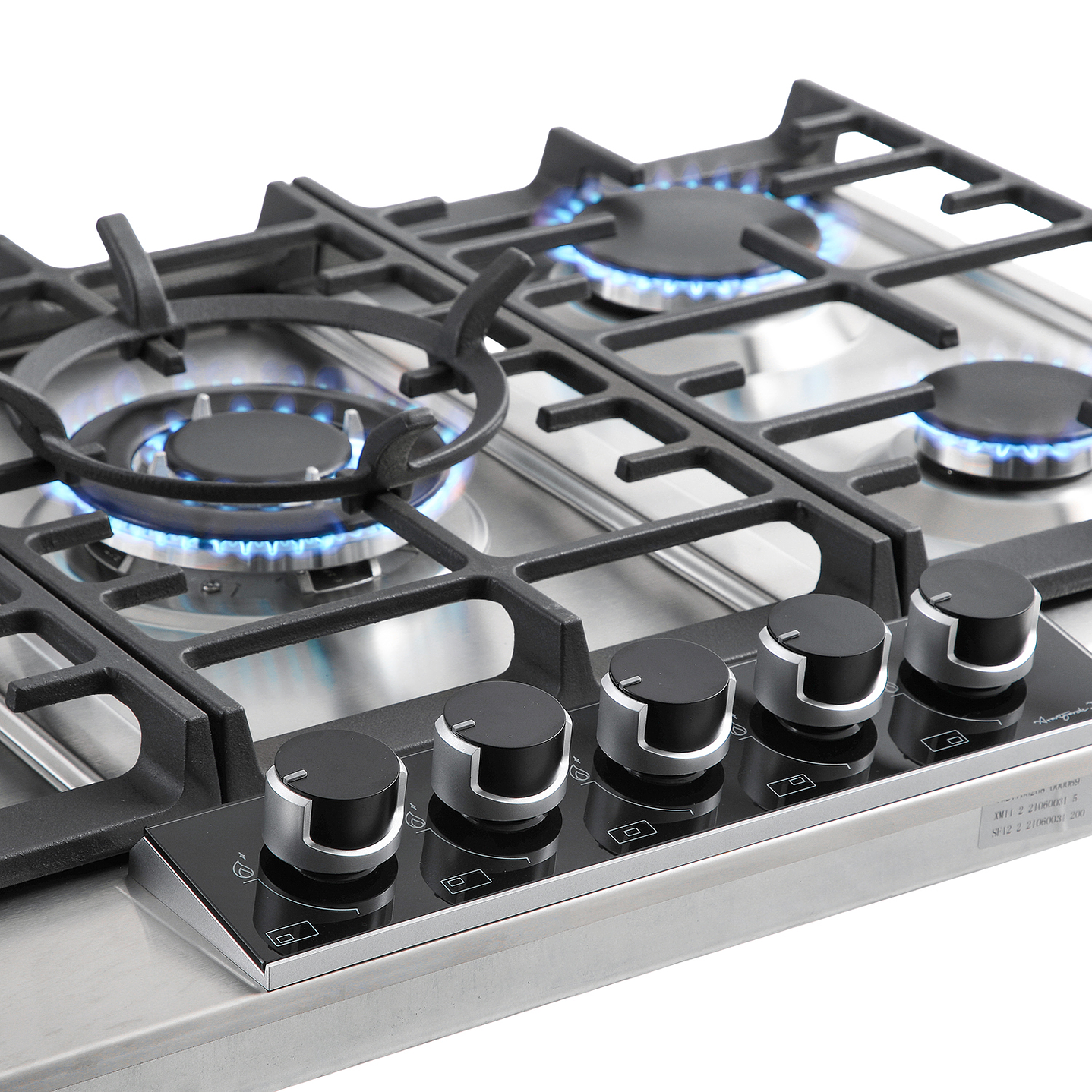 Encimera 5 Quemadores Gas Licuado Ursus Trotter Avantgarde GS-75T 5