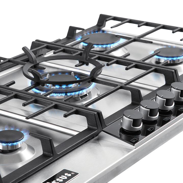 Encimera 5 Quemadores Gas Licuado Ursus Trotter Avantgarde GS-90T 5