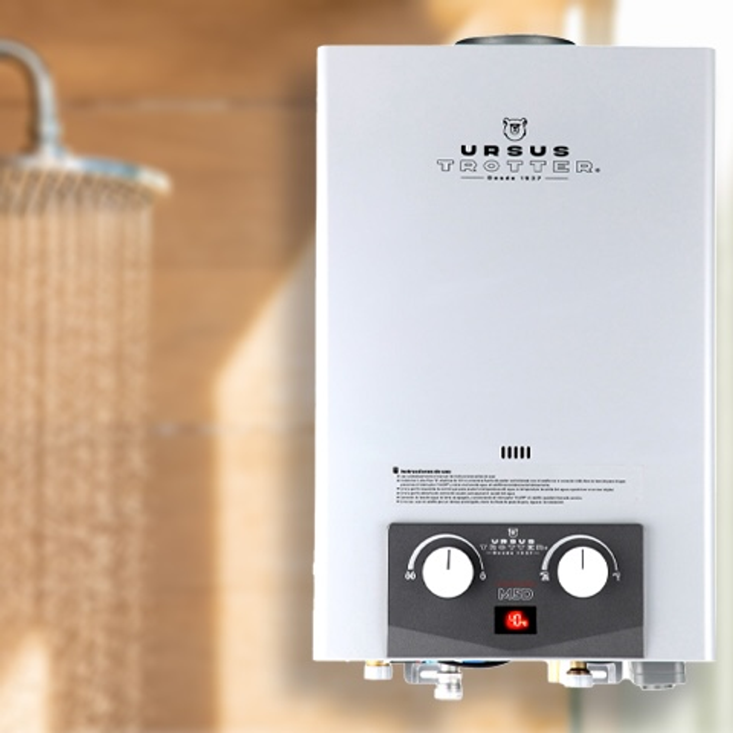 Calefón Tiro Natural 5 Litros Gas Licuado Komfortek UT M5-D 7