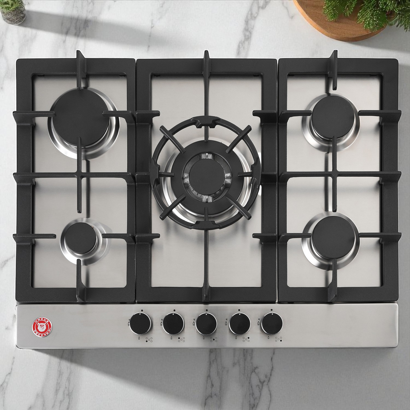 Encimera a Gas Licuado 5 Quemadores Prime GT5.7 8