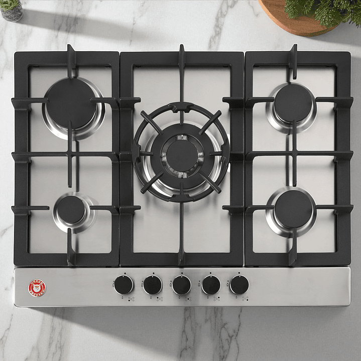 Encimera a Gas Licuado 5 Quemadores Prime GT5.7 8