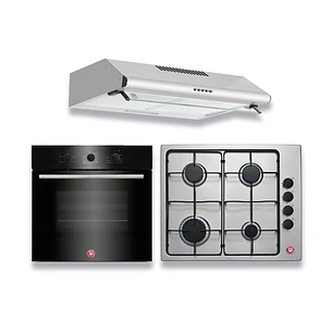 Kit empotrable G4 - Gas natural / FF60 Inox 1M  / Horno eléctrico EPC4 NIGHT DL