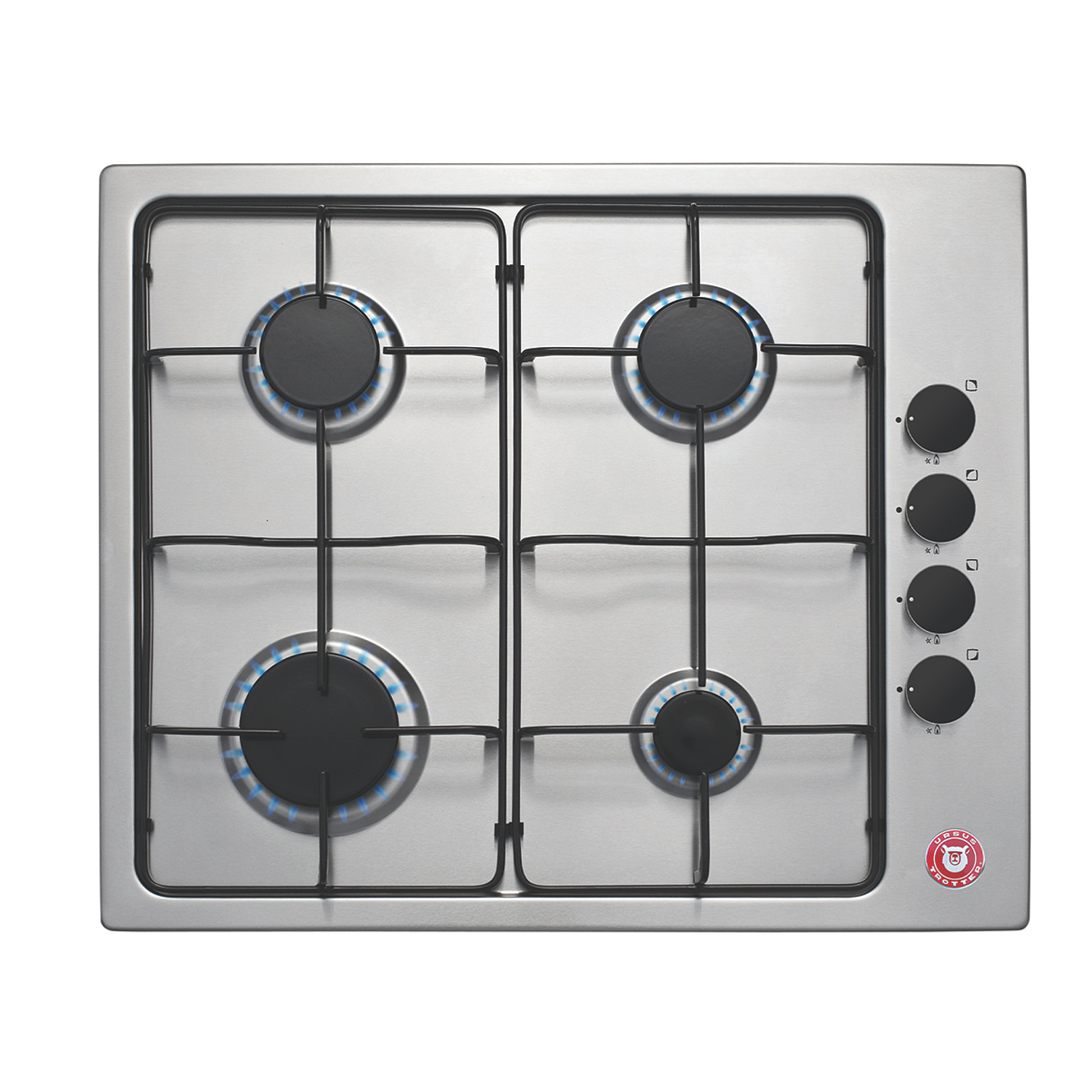 Kit empotrable G4 - Gas Licuado / FF60 Inox 1M  / Horno eléctrico EPC4 NIGHT DL 4