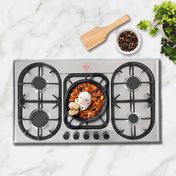 Encimera a Gas Licuado 5 Quemadores Prime GT5 7