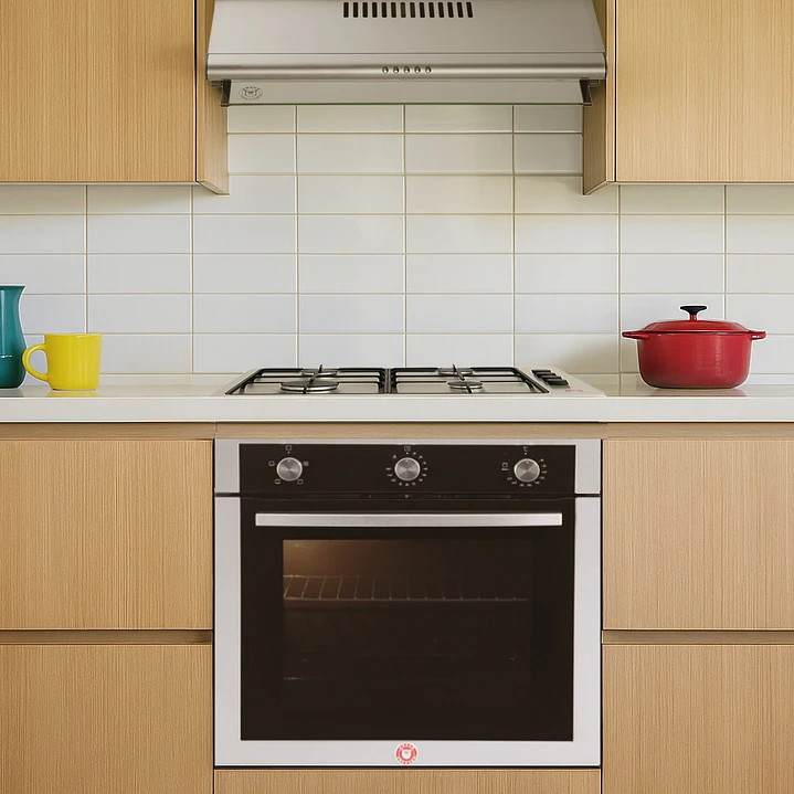 Kit Empotrable G4 - Gas Licuado / FF60 Inox 1M  / Horno Eléctrico EPC4 DL 5