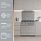 Cocina a Gas Licuado 5 Quemadores EURO80 PRO - Miniatura 2