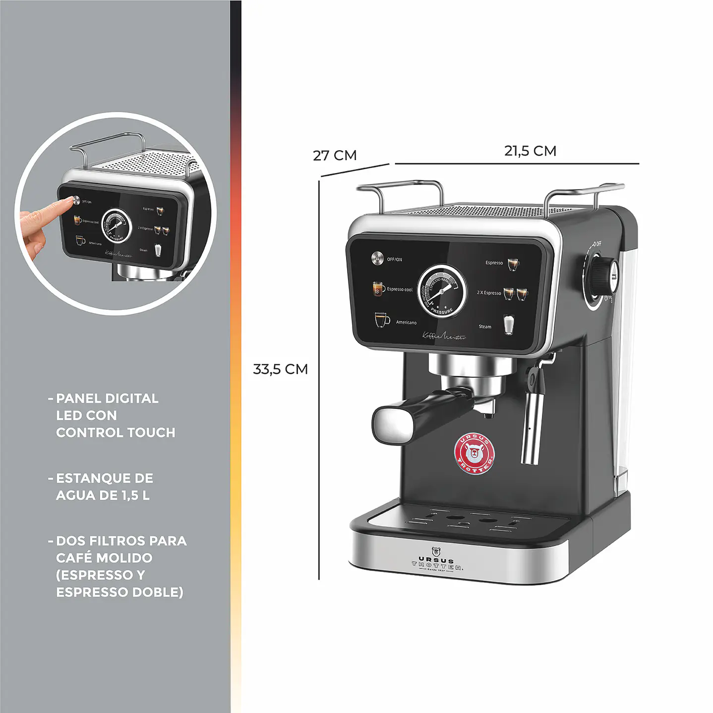 CAFETERA UT-KAFFEEMEISTER 5