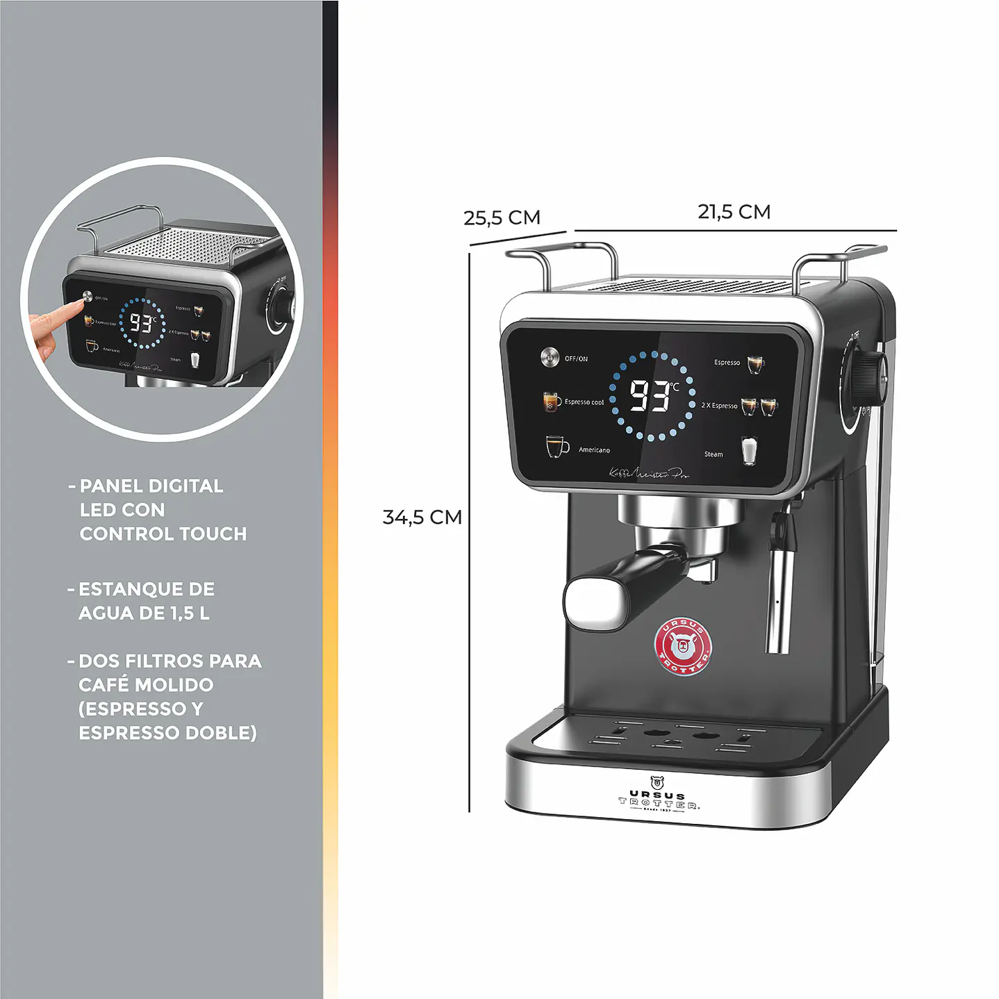 CAFETERA UT-KAFFEEMEISTER PRO 5