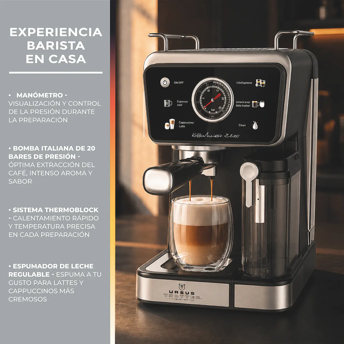 CAFETERA UT-KAFFEEMEISTER ELITE 3