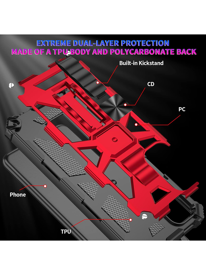 Carcasa Antigolpe Armor Reforzada Para Samsung Galaxy A17 5G 6